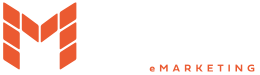 Mosaic eMarketing logo. Orange M and white text.